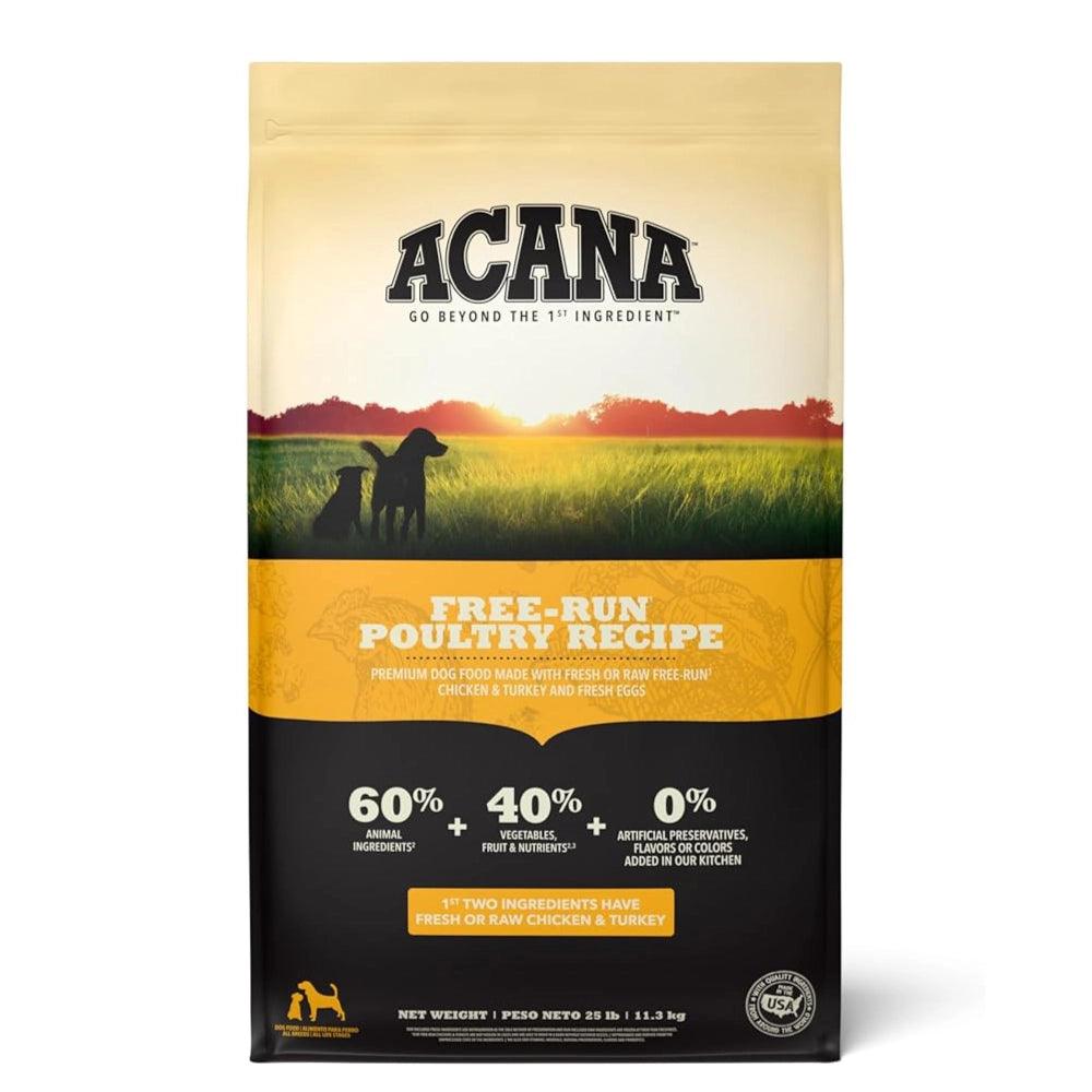 Croquetas Nutritivas y Balanceadas para perros de Pollo y Pavo orgánicos - Acana Free Run Poultry