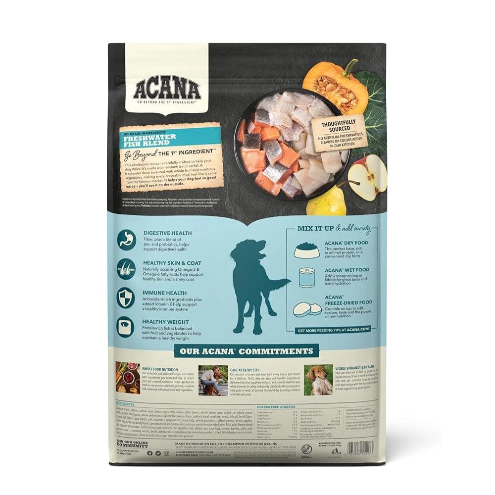 Croquetas para perros con pescado ricas en Omega 3 - Acana Fresh Water Fish