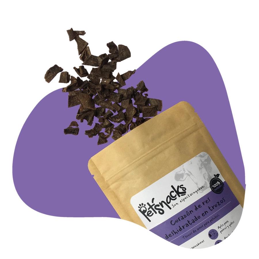 Petsnacks Premios Deshidratados Corazón de Res