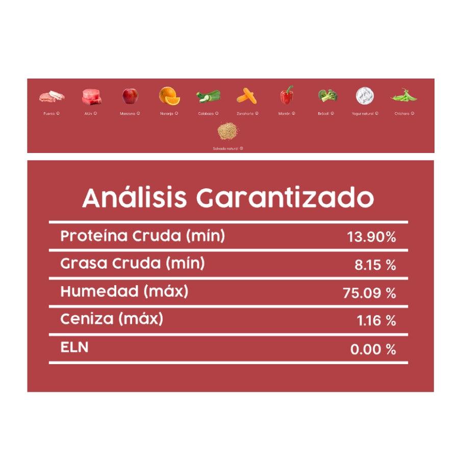 Crudog Alimento Crudo Piggy Tuna