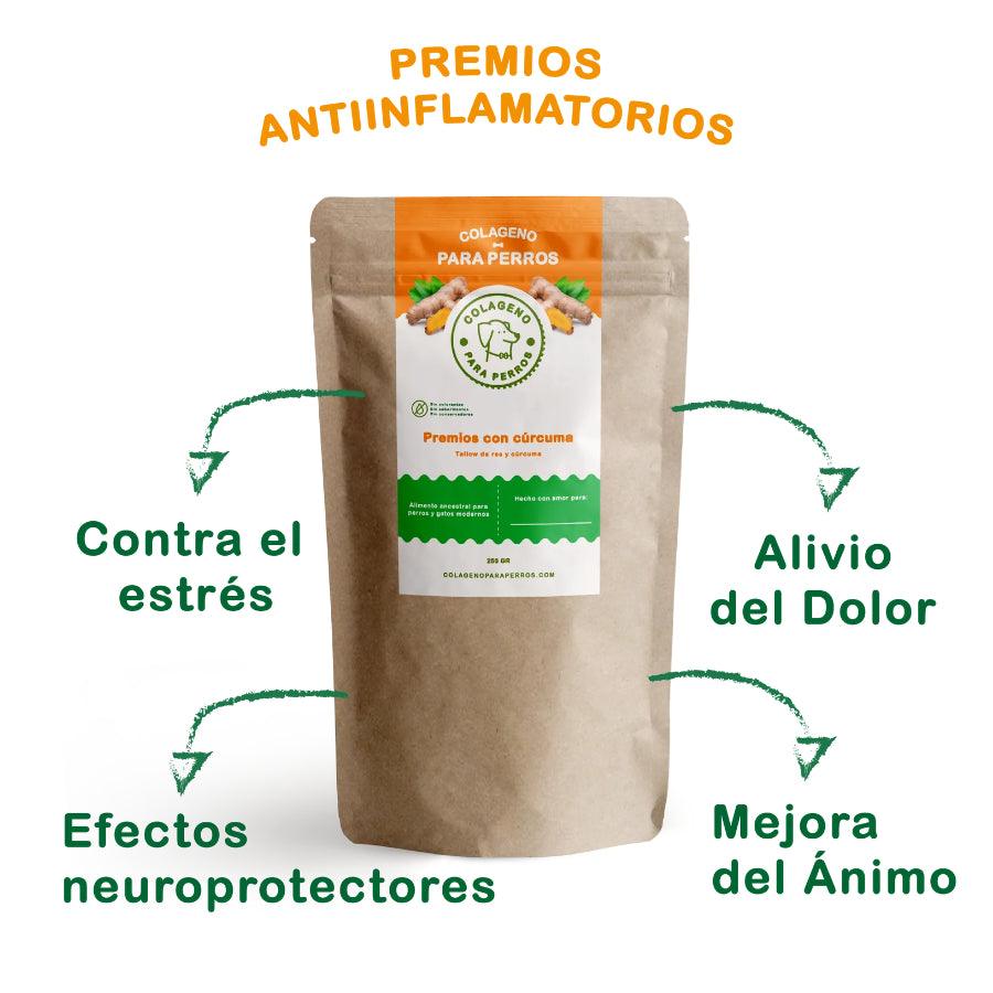 Premios de Cúrcuma Para Perros - Antiinflamatorios