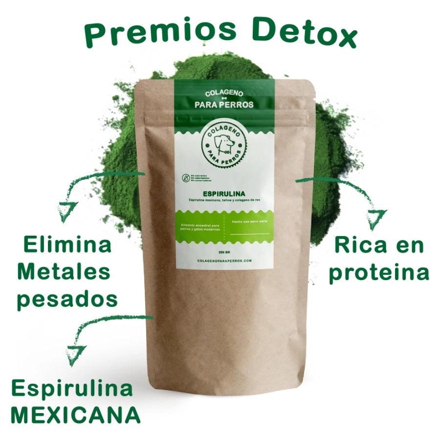 Premios Naturales de Espirulina Para Perro - Cuerpo Sano