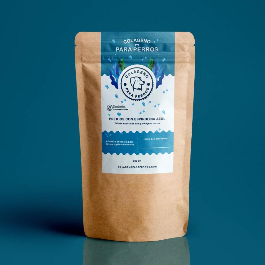 Premios Naturales de Espirulina Azul Para Perros - Antioxidante y Sistema Inmune