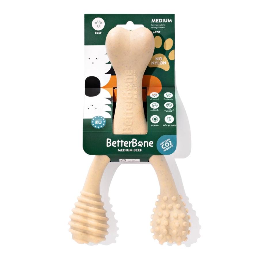 Betterbone Juguete Comestible para mordida Media Sabor Res