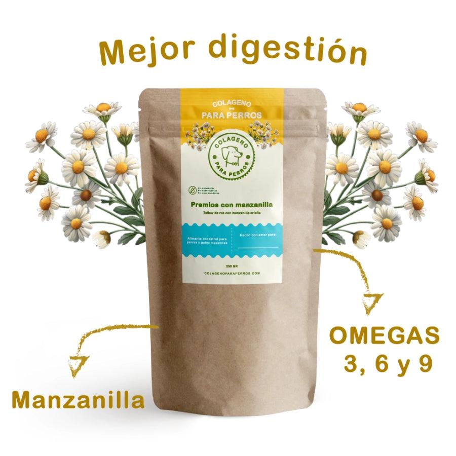 Premios Naturales de Manzanilla Para Perro - Mejor Digestión