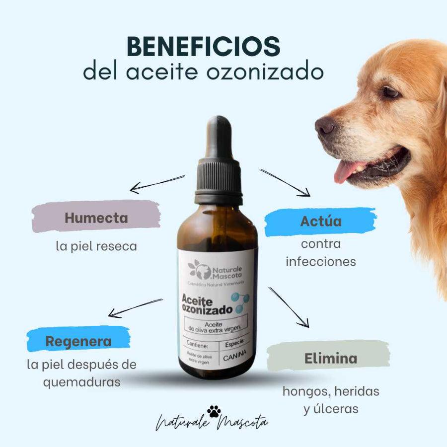 Naturale Mascota Aceite Terapia de Ozono para perro 60ml