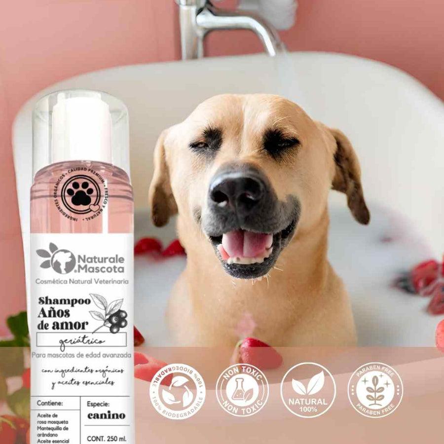 Naturale Mascota Años de Amor Shampoo Natural para perros Viejitos 250ml