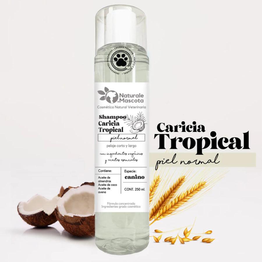 Naturale Mascota Caricia Tropical Shampoo Natural para Piel Normal de perro 250ml