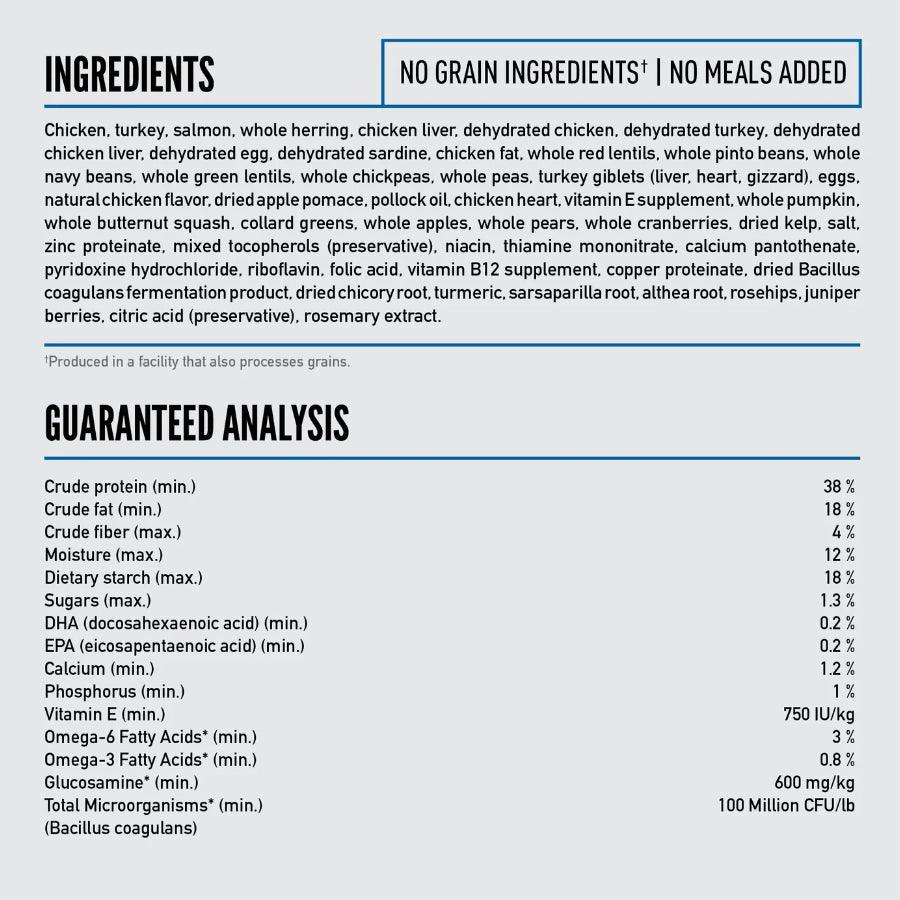 Croquetas para perro altas en proteína y nutrientes con pollo pavo y pescado - Orijen Original 10.6kg
