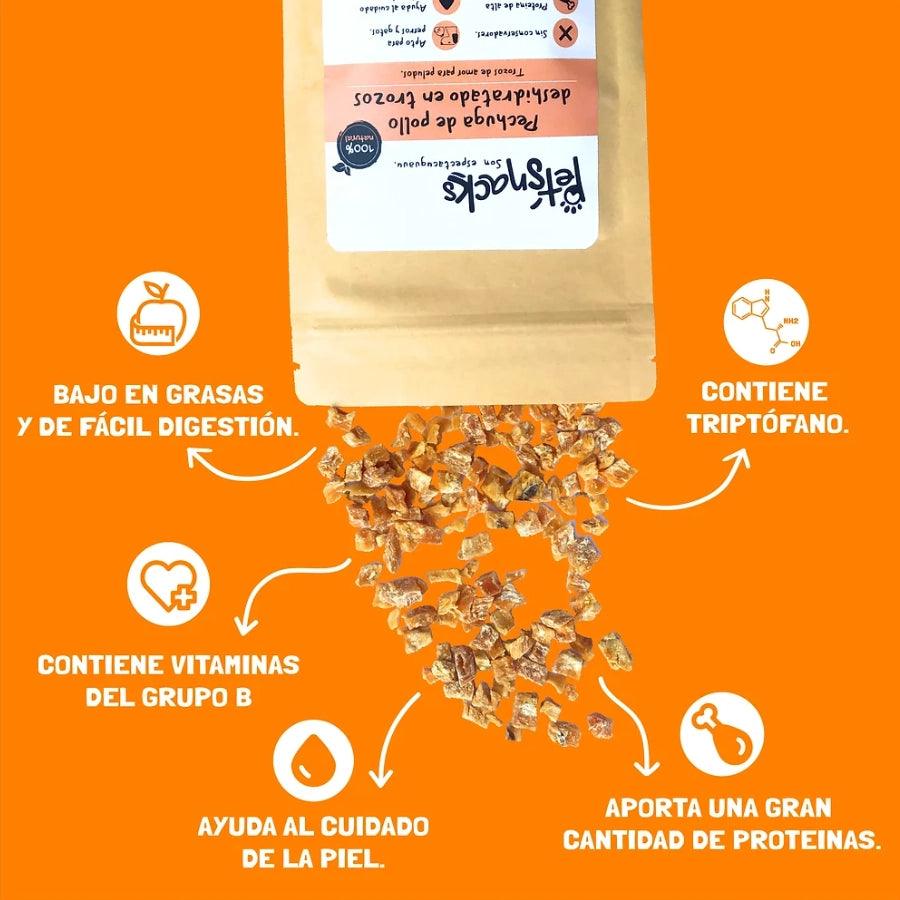 Petsnacks Premios Deshidratados Pechuga de Pollo