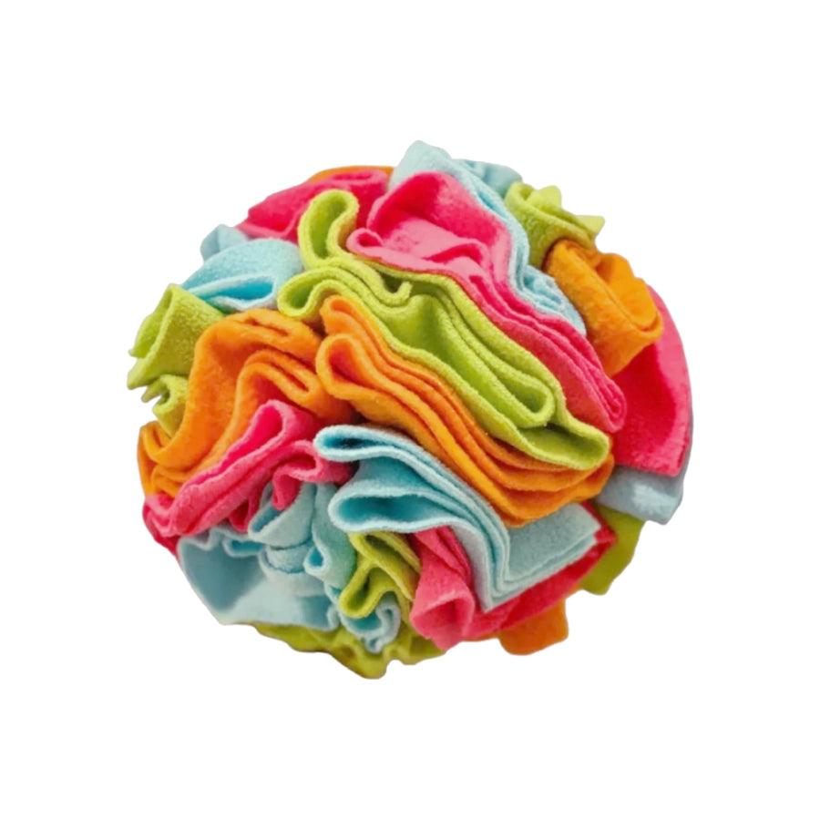 Enriquecimiento Ambiental para perros Pelota Olfativa 15cm Diámetro