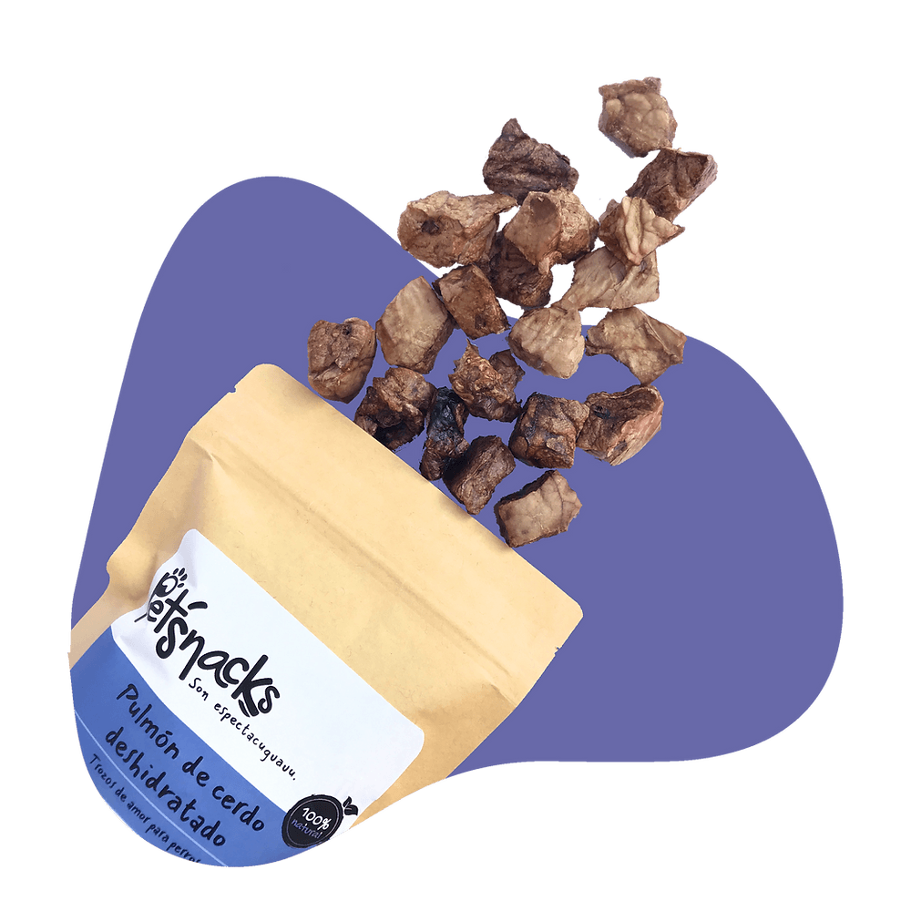 Petsnacks Premios Deshidratados Pulmón de Cerdo