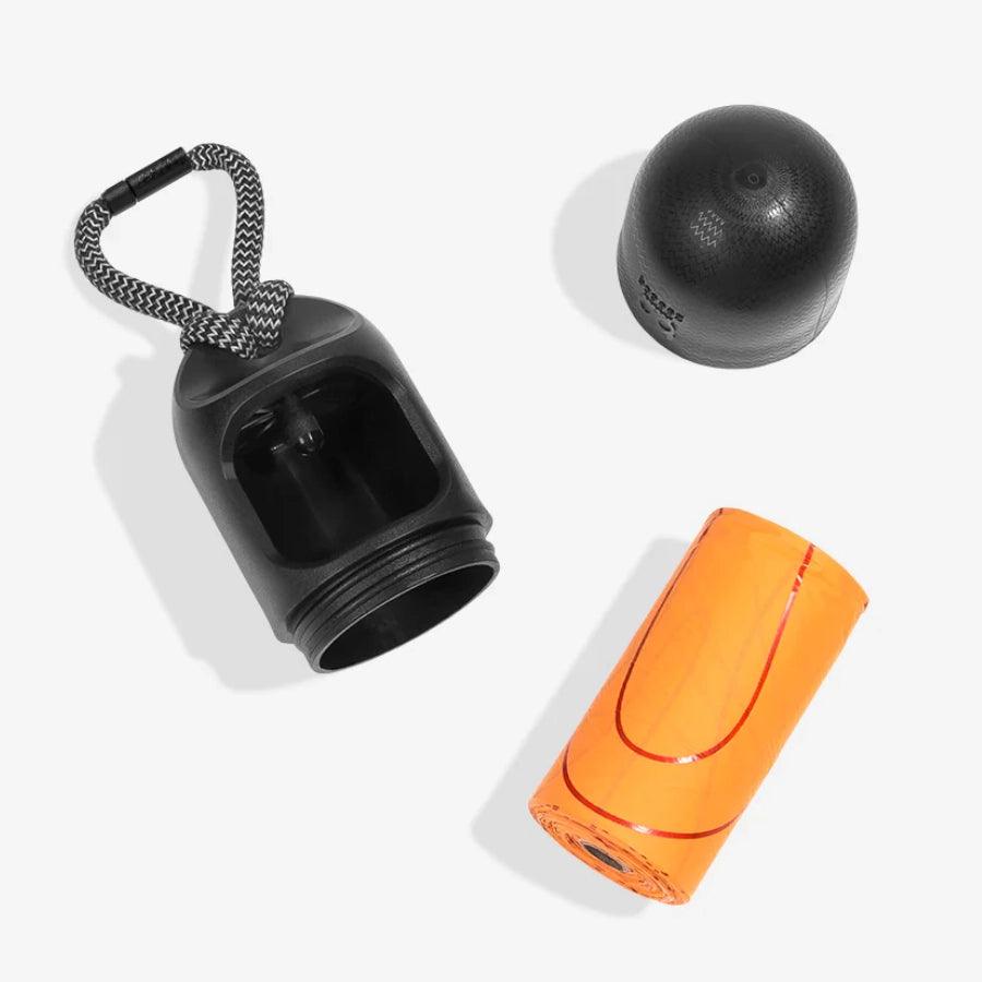 ZeeDog Dispensador de Bolsas para Desechos Negro