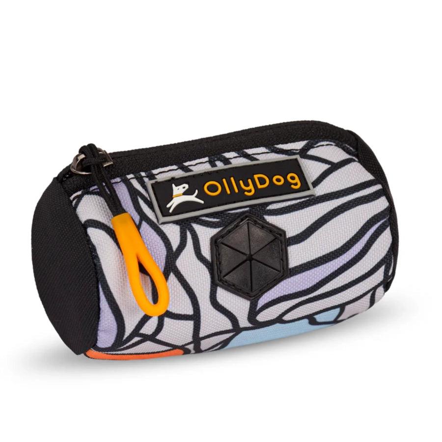 OllyDog Dispensador de Bolsas para Desechos Flores