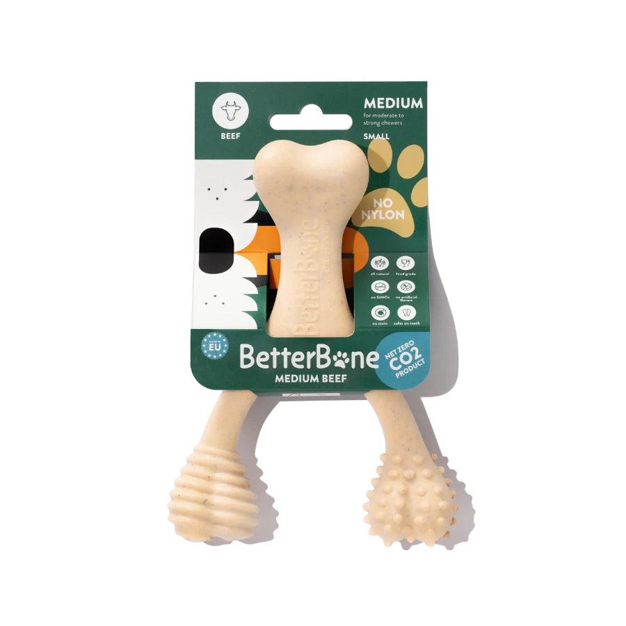 Betterbone Juguete Comestible para mordida Media Sabor Res