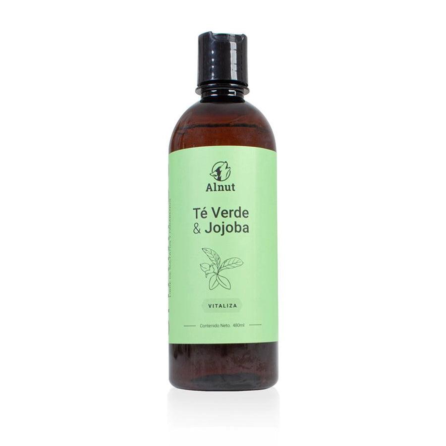 Alnut Shampoo Hipoalergénico 480ml Té Verde y Jojóba