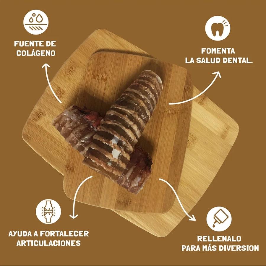 Petsnacks Masticables Deshidratados Tráquea de Res Mini