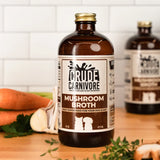 Crude Carnivore Bone Broth de Hongos 475ml