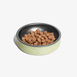 ZeeDog Duo Bowl Plato para Gato Verde