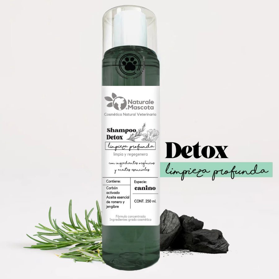 Naturale Mascota Shampoo Detox Limpieza Profunda 250ml