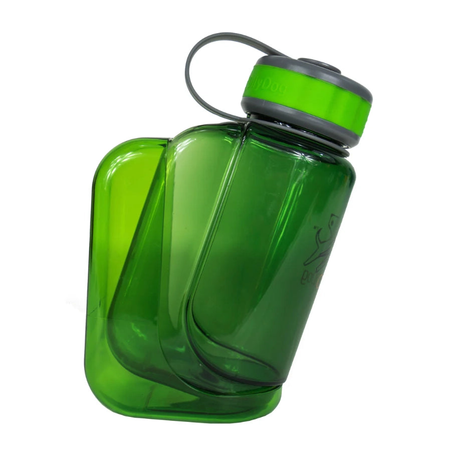 OllyDog Botella Para Agua Portátil Verde